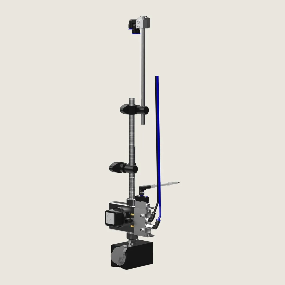 Die nozzle SD 16 on a magnetic stand.